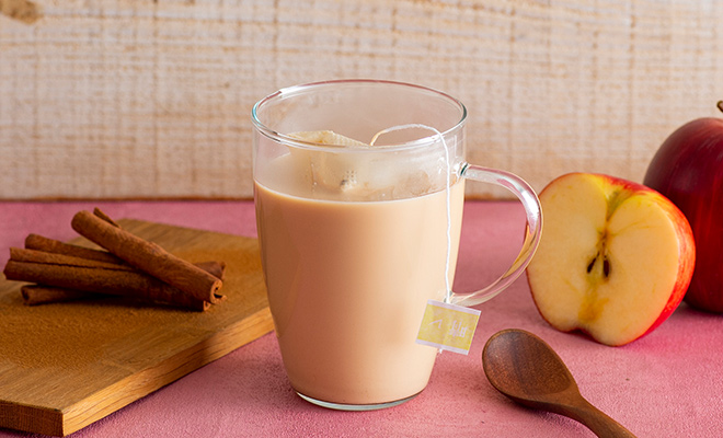 林檎とシナモンのチャイ