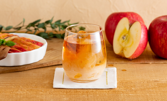 林檎のキャラメルブリュレ