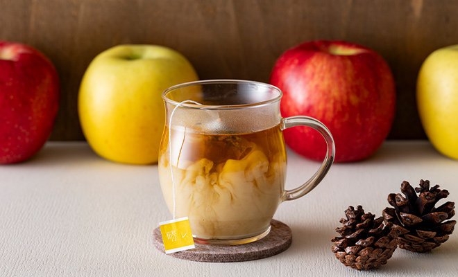 りんごの金色ほうじ茶